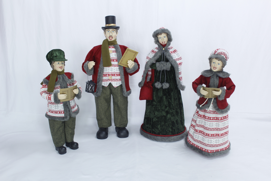 Set of 4 Carolers