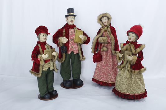 Set of 4 Carolers