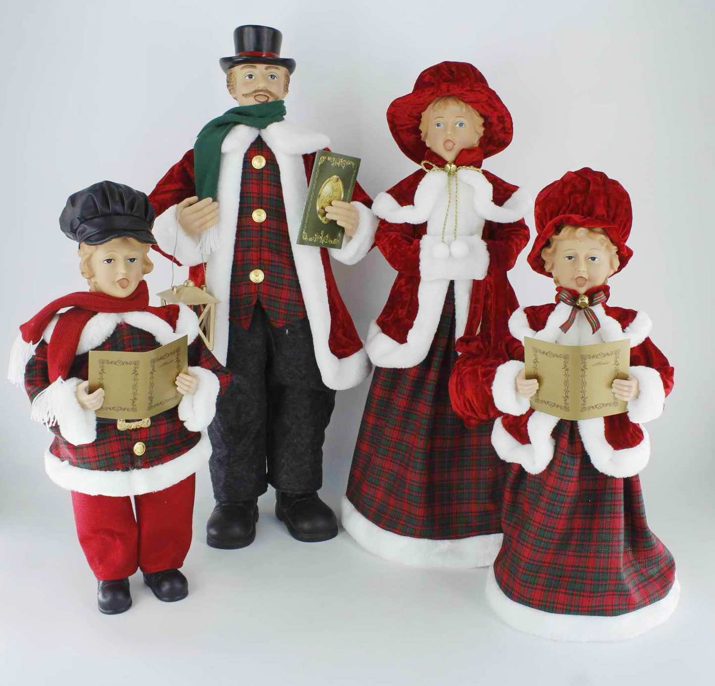 Set of 4 Carolers