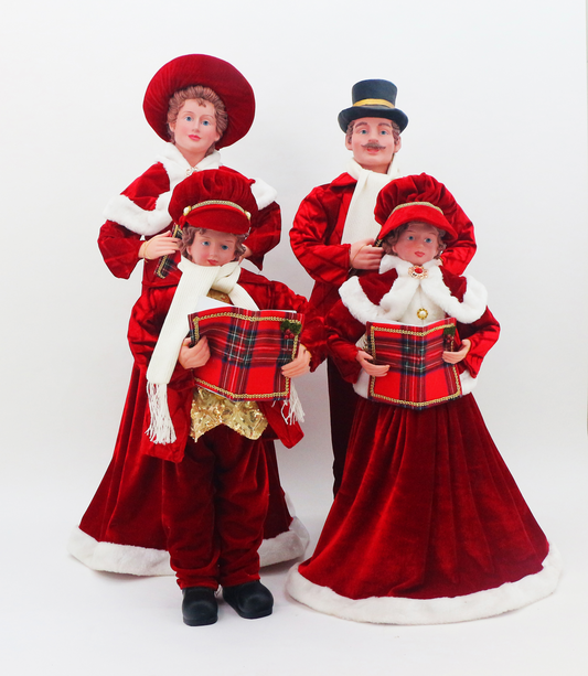 Set of 4 Carolers