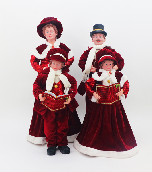 Set of 4 Carolers