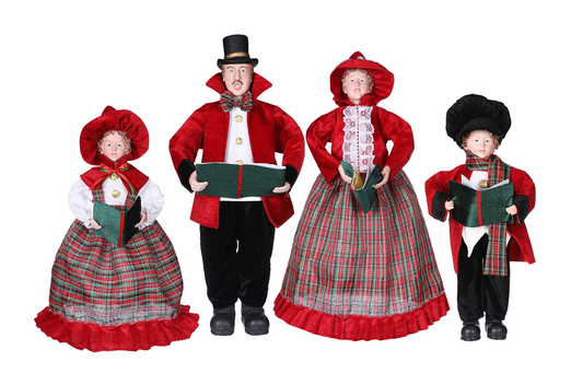 Set of 4 Carolers