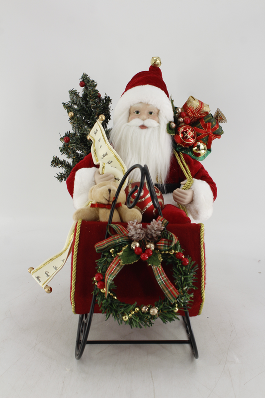 Sitting Christmas Santa